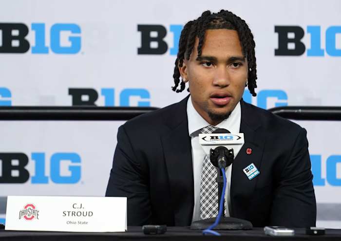 Ohio State quarterback C.J. Stroud